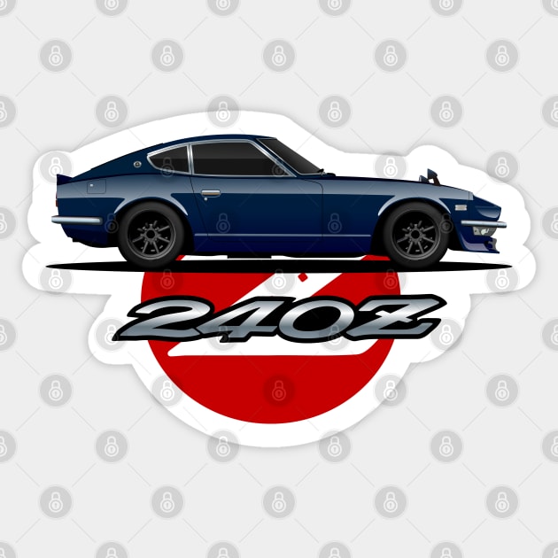 240Z Sticker by AutomotiveArt